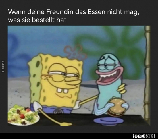 Wenn deine Freundin das Essen nicht mag.. - Lustige Bilder | DEBESTE.de