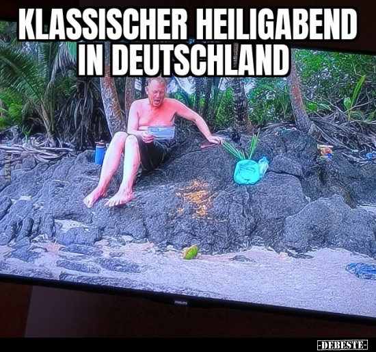 Klassischer Heilligabend in Deutschland... - Lustige Bilder | DEBESTE.de
