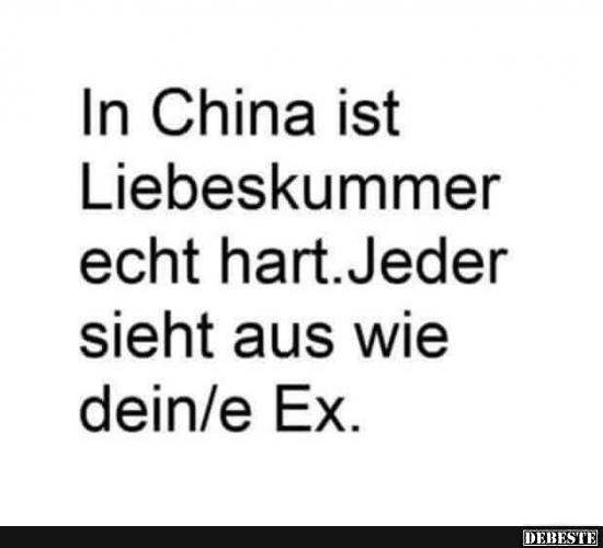 In China ist Liebeskummer echt hart.. - Lustige Bilder | DEBESTE.de
