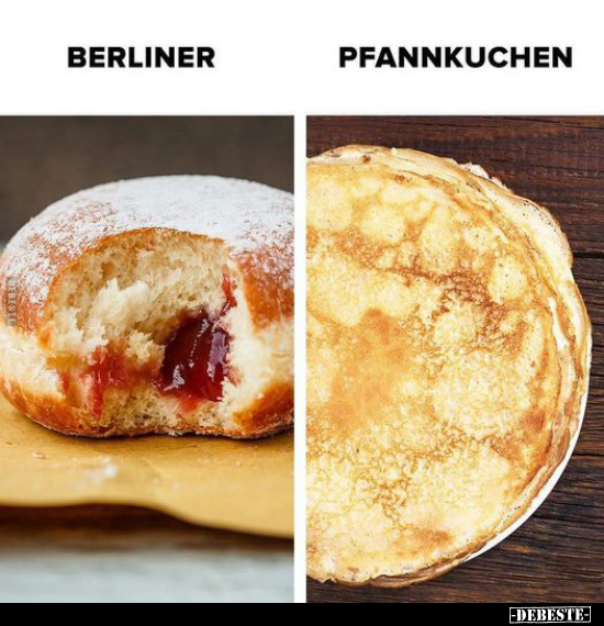 Berliner / Pfannkuchen... - Lustige Bilder | DEBESTE.de