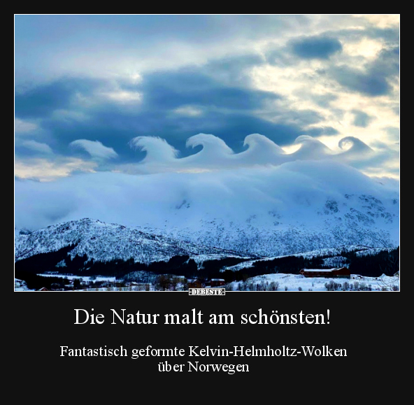 Die Natur malt am schönsten!.. - Lustige Bilder | DEBESTE.de
