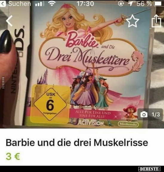 Barbie und die drei Muskelrisse.. - Lustige Bilder | DEBESTE.de