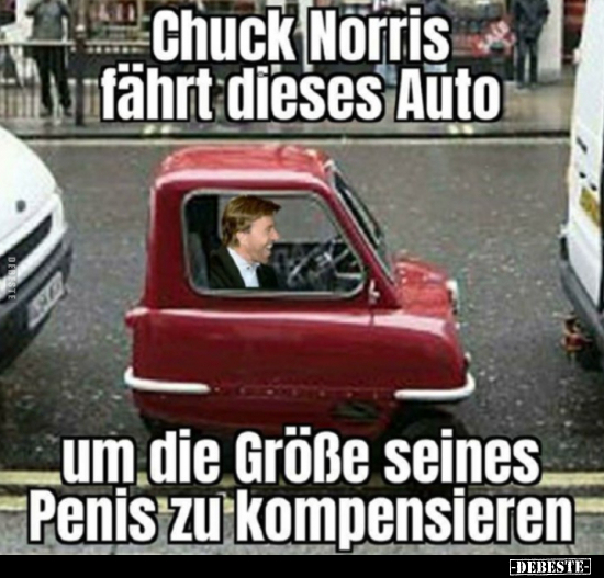 Chuck Norris fährt dieses Auto.. - Lustige Bilder | DEBESTE.de