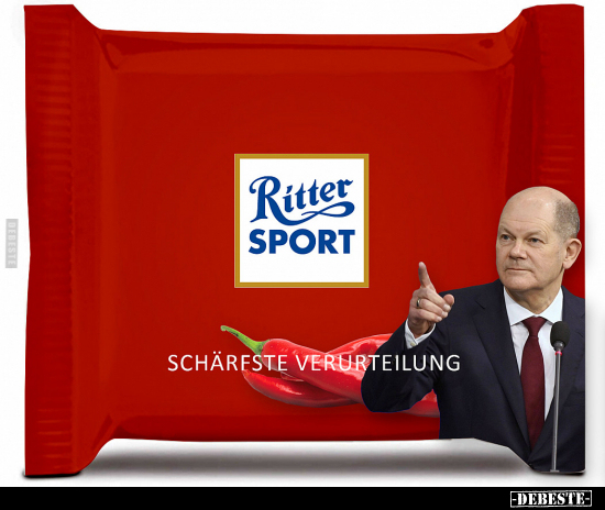 Ritter Sport Schärfste Verurteilung... - Lustige Bilder | DEBESTE.de