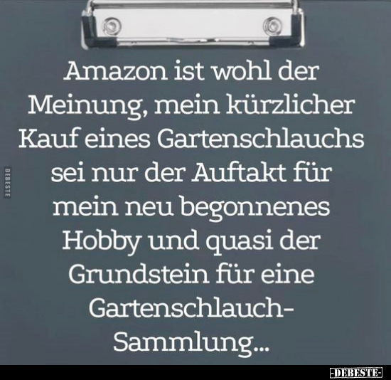 Amazon ist wohl der Meinung, mein kürzlicher Kauf eines.. - Lustige Bilder | DEBESTE.de