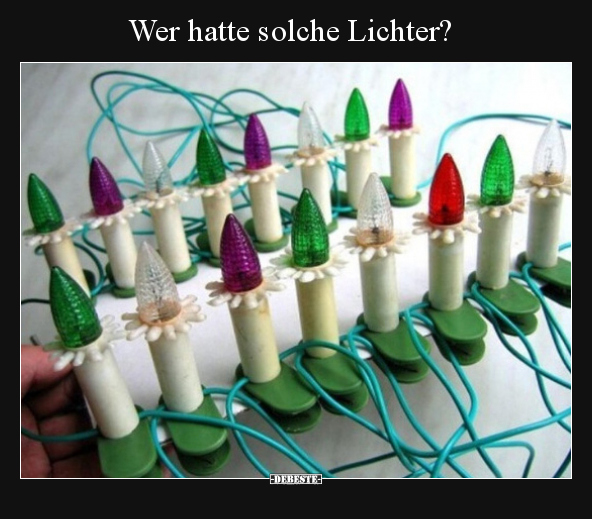 Wer hatte solche Lichter?.. - Lustige Bilder | DEBESTE.de