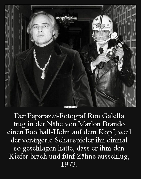 Der Paparazzi-Fotograf Ron Galella trug in der Nähe von.. - Lustige Bilder | DEBESTE.de