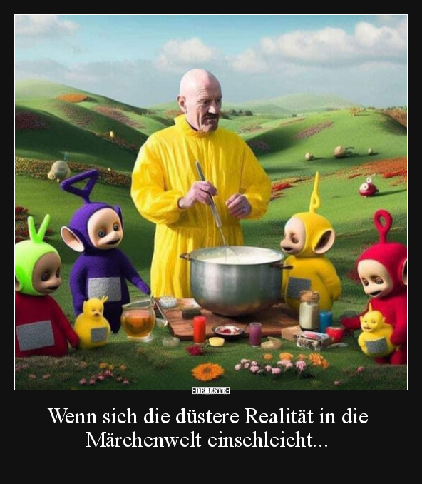 Wenn sich die düstere Realität in die Märchenwelt.. - Lustige Bilder | DEBESTE.de