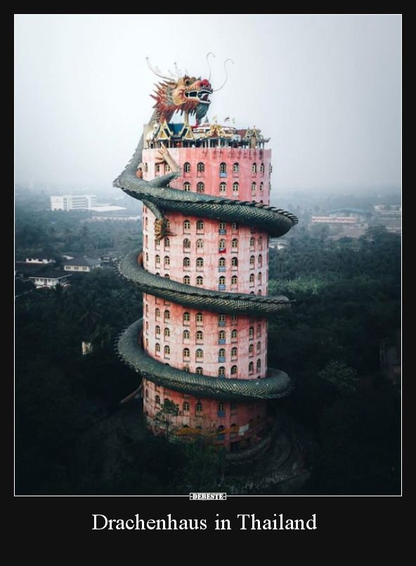 Drachenhaus in Thailand.. - Lustige Bilder | DEBESTE.de
