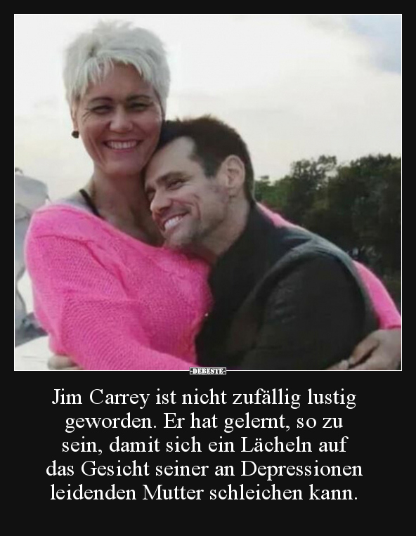 Jim Carrey ist nicht zufällig lustig geworden.. - Lustige Bilder | DEBESTE.de