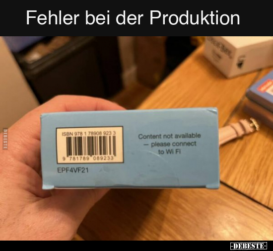 Fehler bei der Produktion.. - Lustige Bilder | DEBESTE.de
