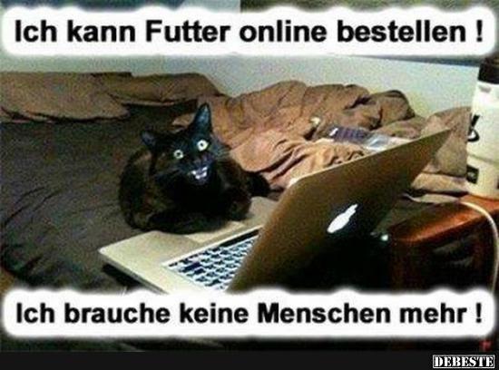 Ich kann Futter online bestellen! - Lustige Bilder | DEBESTE.de