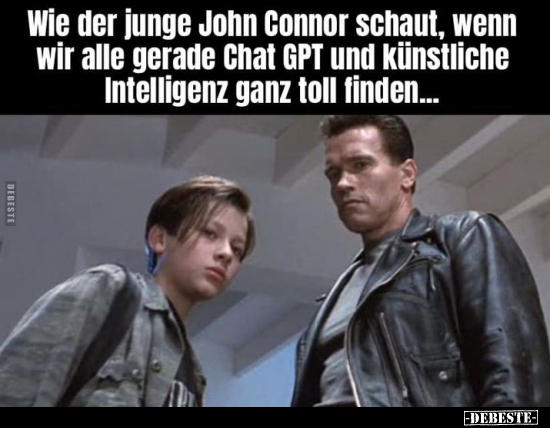 Wie der junge John Connor schaut, wenn wir alle gerade Chat.. - Lustige Bilder | DEBESTE.de
