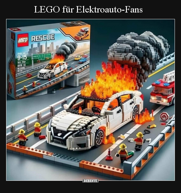 LEGO für Elektroauto-Fans.. - Lustige Bilder | DEBESTE.de