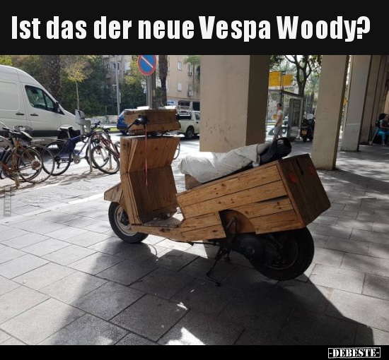 Ist das der neue Vespa Woody?.. - Lustige Bilder | DEBESTE.de