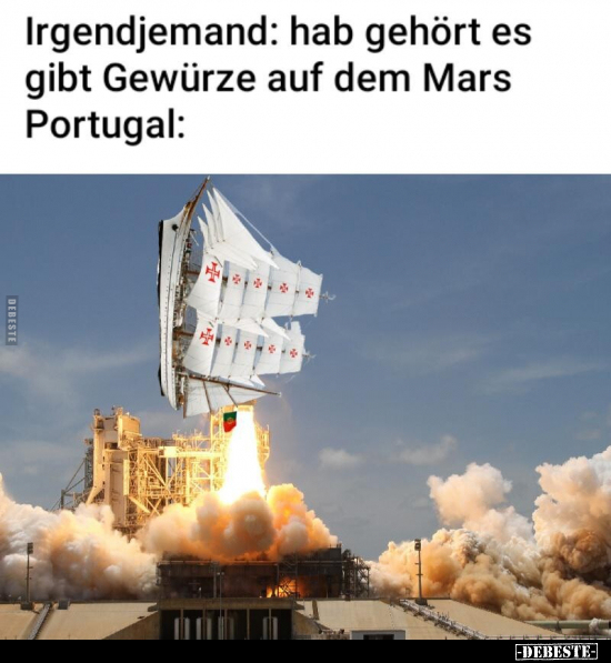 Irgendjemand: hab gehört es gibt Gewürze auf dem Mars.. - Lustige Bilder | DEBESTE.de