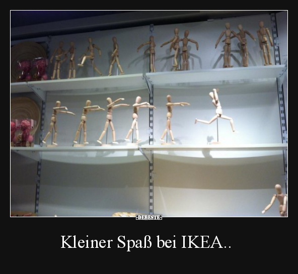 Kleiner Spaß bei IKEA.. - Lustige Bilder | DEBESTE.de