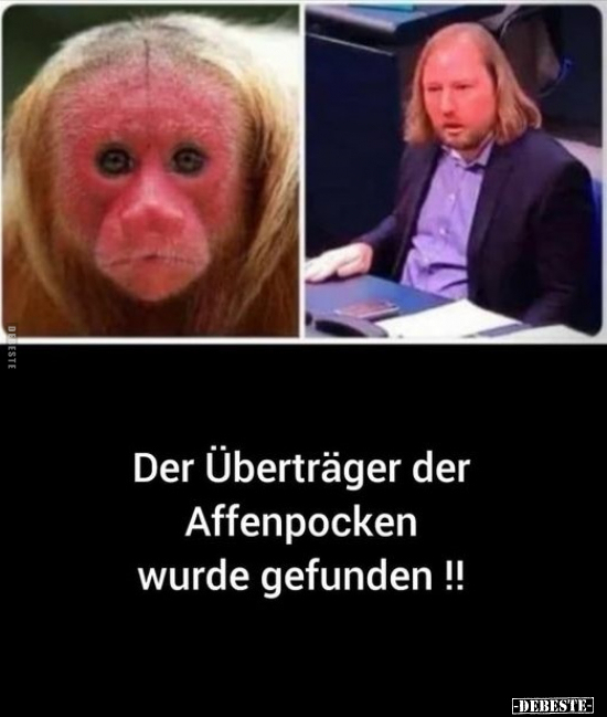 Der Überträger der Affenpocken wurde gefunden !!.. - Lustige Bilder | DEBESTE.de