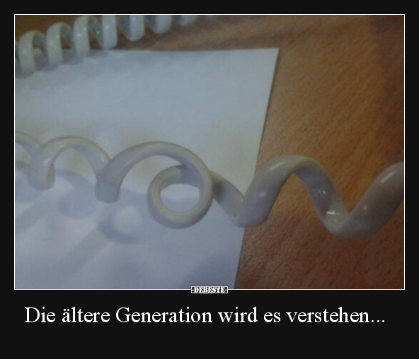 Die ältere Generation wird es verstehen... - Lustige Bilder | DEBESTE.de