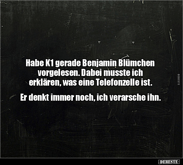 Habe K1 gerade Benjamin Blümchen vorgelesen.. - Lustige Bilder | DEBESTE.de