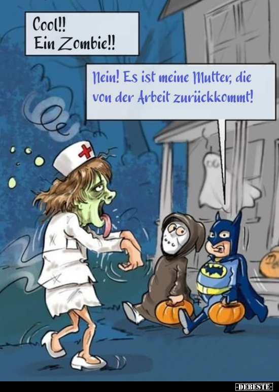 Cool!! Ein Zombie!!.. - Lustige Bilder | DEBESTE.de