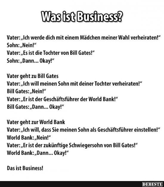 Was ist Business? - Lustige Bilder | DEBESTE.de