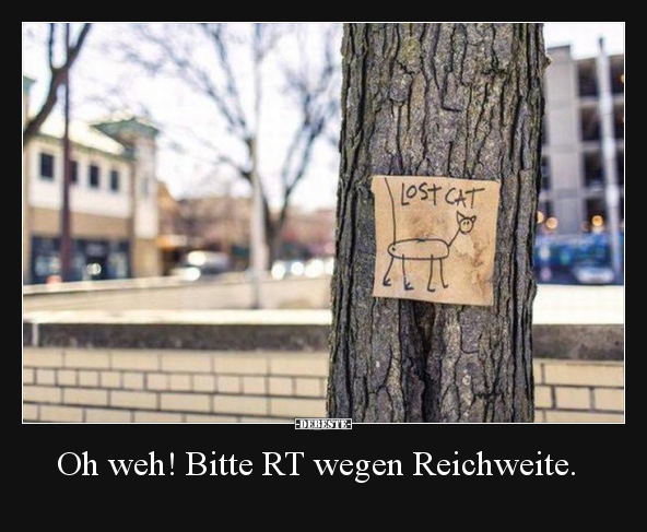 Oh weh! Bitte RT wegen Reichweite... - Lustige Bilder | DEBESTE.de