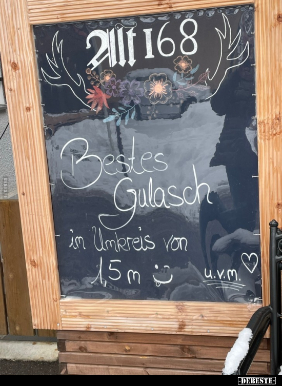 Bestes Gulasch im Umkreis von 1,5m.. - Lustige Bilder | DEBESTE.de
