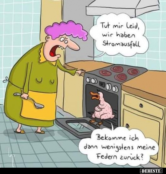 Tut mir leid, wir haben Stromausfall... - Lustige Bilder | DEBESTE.de