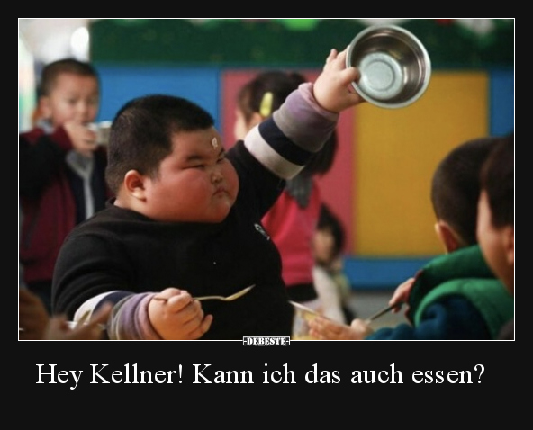 Hey Kellner! Kann ich das auch essen?.. - Lustige Bilder | DEBESTE.de