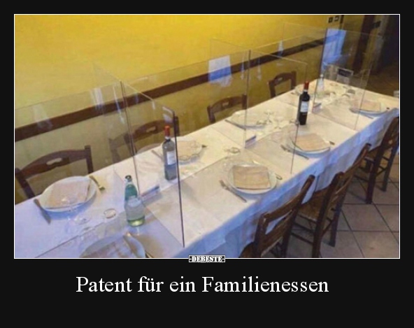 Patent für ein Familienessen.. - Lustige Bilder | DEBESTE.de