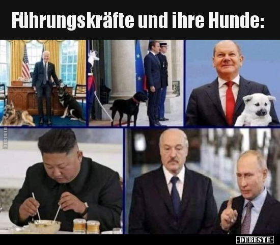 Führungskräfte und ihre Hunde.. - Lustige Bilder | DEBESTE.de