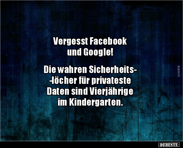 Vergesst Facebook und Google! Die wahren.. - Lustige Bilder | DEBESTE.de