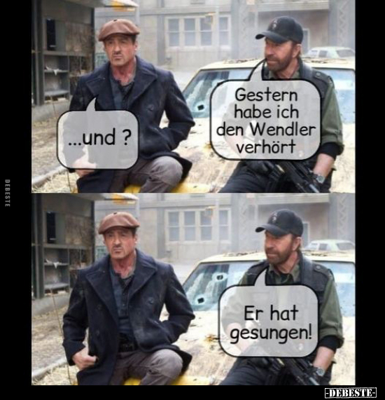Gestern habe ich den Wendler verhört.. - Lustige Bilder | DEBESTE.de