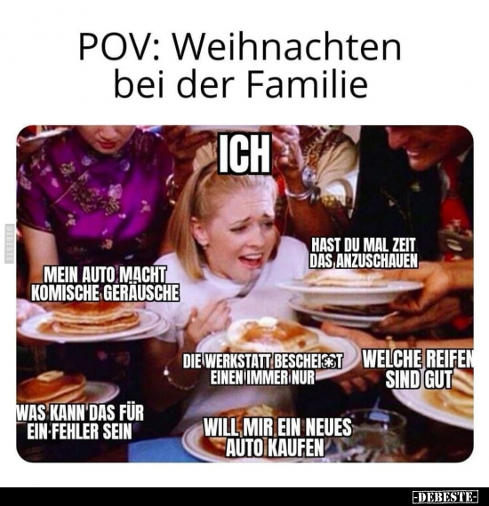 POV: Weihnachten bei der Familie.. - Lustige Bilder | DEBESTE.de