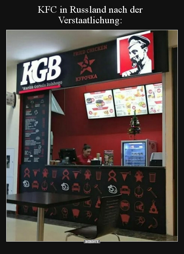 KFC in Russland nach der Verstaatlichung.. - Lustige Bilder | DEBESTE.de