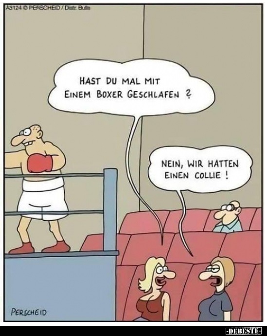 Hast du mal mit einem Boxer geschlafen?.. - Lustige Bilder | DEBESTE.de