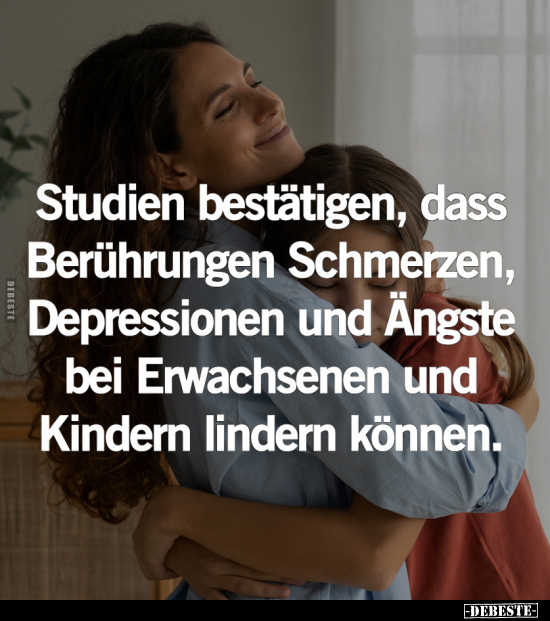 Studien bestätigen, dass Berührungen Schmerzen.. - Lustige Bilder | DEBESTE.de