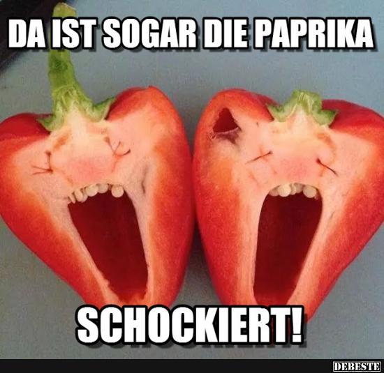 Da ist sogar die Paprika. Schockiert! - Lustige Bilder | DEBESTE.de