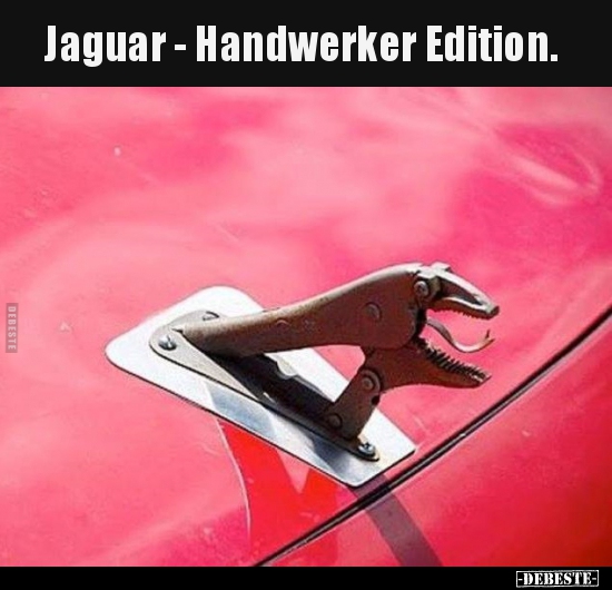 Jaguar - Handwerker Edition... - Lustige Bilder | DEBESTE.de
