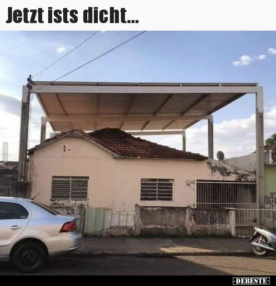 Jetzt ists dicht... - Lustige Bilder | DEBESTE.de