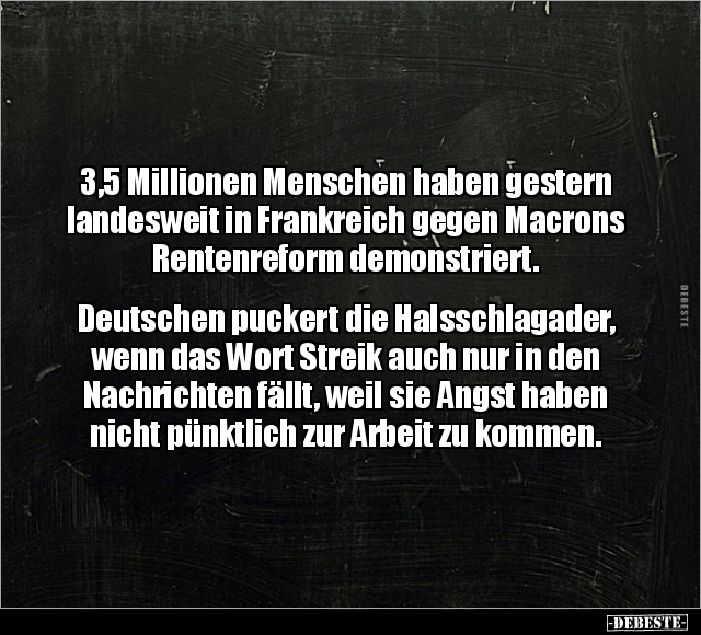 3,5 Millionen Menschen haben gestern landesweit.. - Lustige Bilder | DEBESTE.de
