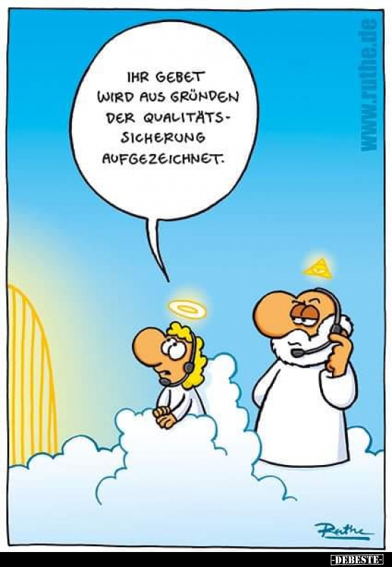 Ihr Gebet wird aus Gründen der Qualitätssicherung.. - Lustige Bilder | DEBESTE.de