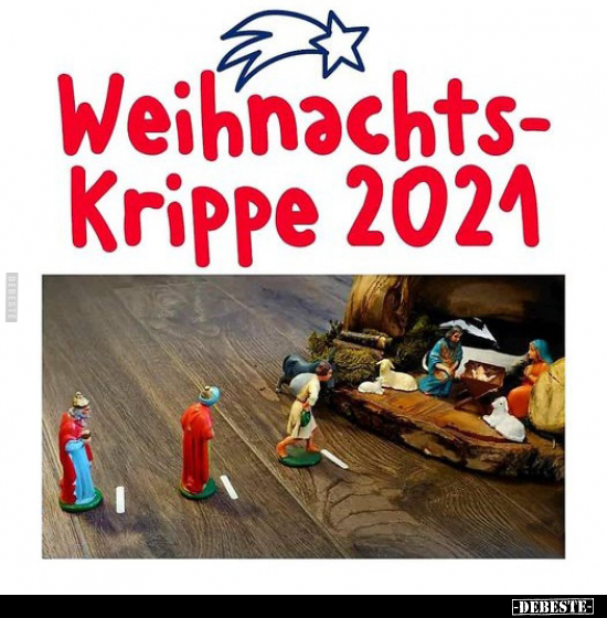 Weihnachtskrippe 2021.. - Lustige Bilder | DEBESTE.de