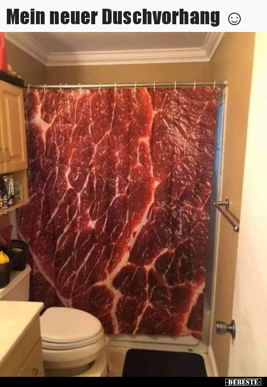 Mein neuer Duschvorhang.. - Lustige Bilder | DEBESTE.de