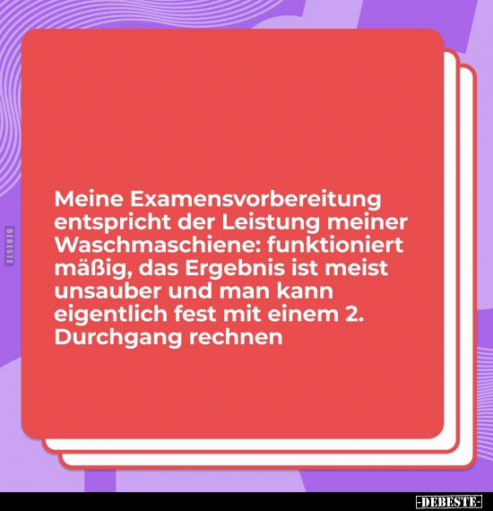 Meine Examensvorbereitung entspricht der Leistung meiner.. - Lustige Bilder | DEBESTE.de