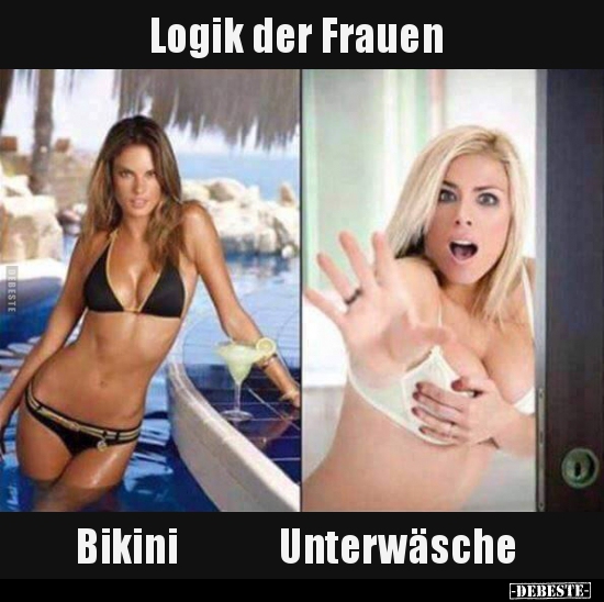Logik der Frauen.. - Lustige Bilder | DEBESTE.de