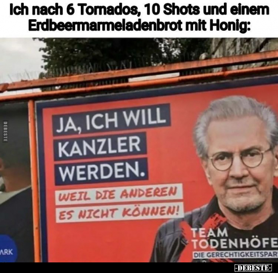 Ich nach 6 Tomados, 10 Shots und einem.. - Lustige Bilder | DEBESTE.de