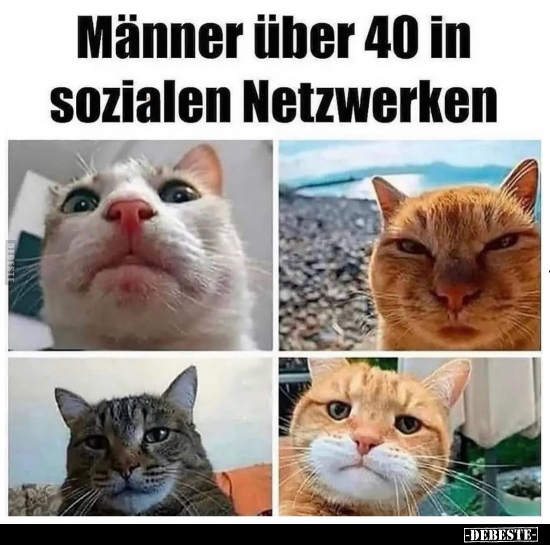Männer uber 40 in sozialen Netzwerken... - Lustige Bilder | DEBESTE.de