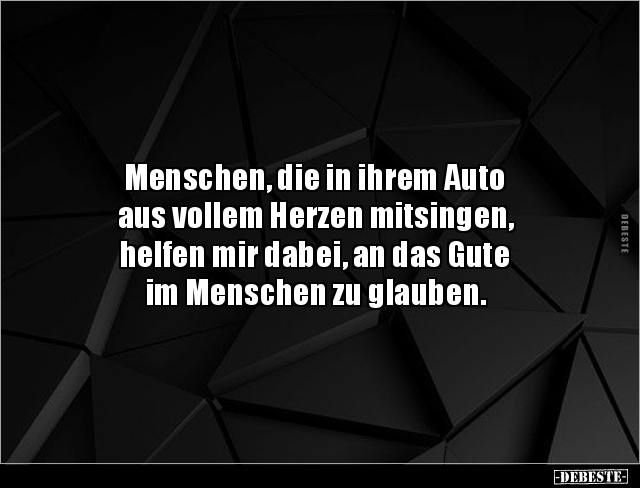 Menschen, die in ihrem Auto aus vollem Herzen.. - Lustige Bilder | DEBESTE.de